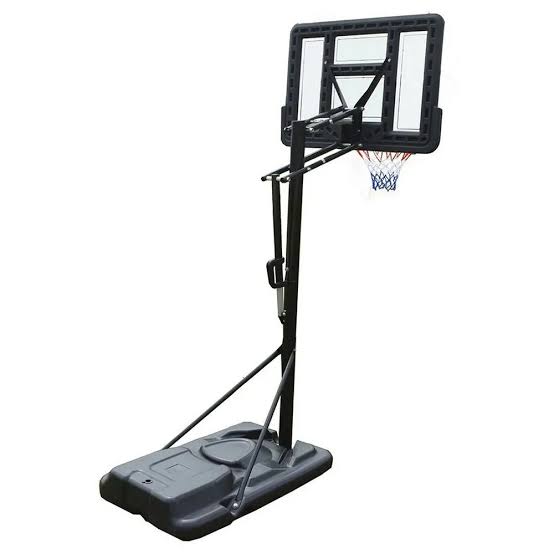 Adjustable basketball stand