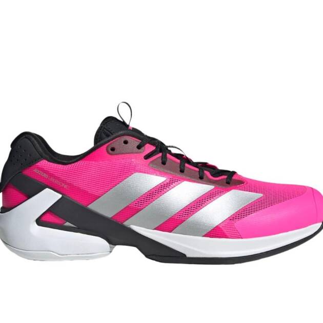 Adidas Adizero Ubersonic 5 Tennis Shoes (Pink)