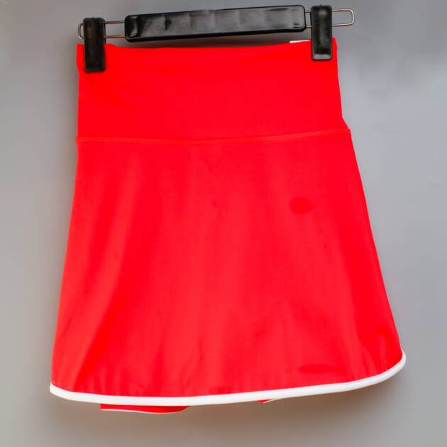 DSG ladies tennis skirt (red)