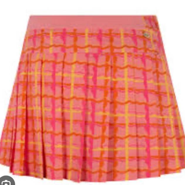 Women's PUMA X DANI DAZEY wrap skort in pink fruit