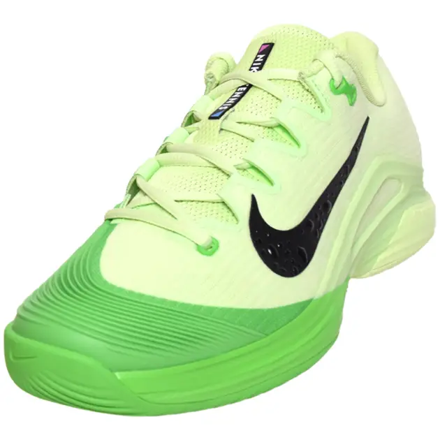 Nike Vapor 12 Men's Tennis Shoes (liquid lime, black and mean green)