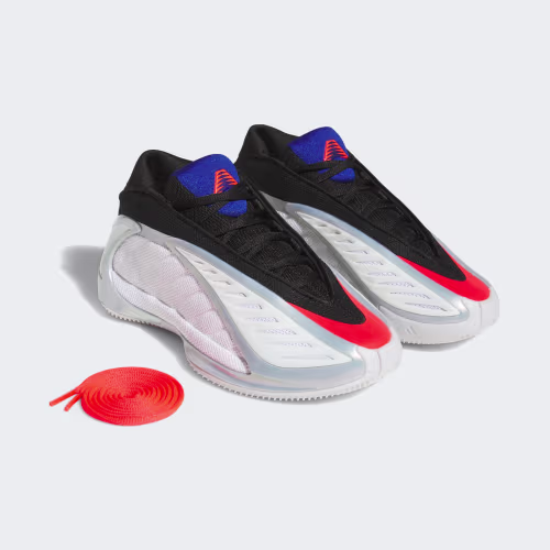 Adidas Anthony Edwards 2 Cloud White/Lucid Red (AE 2) basketball sneaker