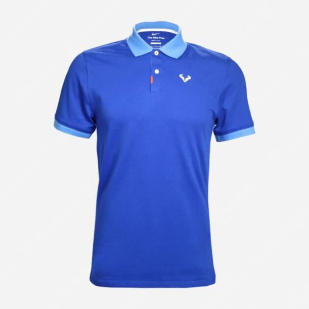Blue Nike Rafa Slim Polo