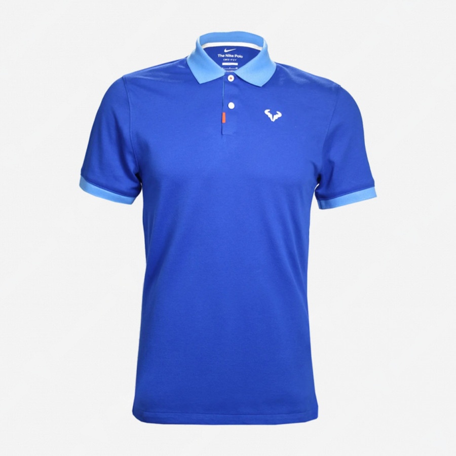 Blue Nike Rafa Slim Polo