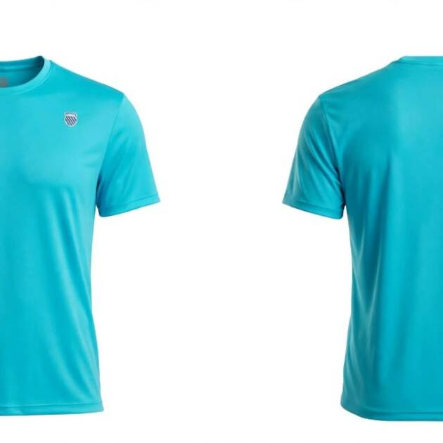 K-Swiss Men's Hypercourt Crew Neck Tennis T-Shirt
