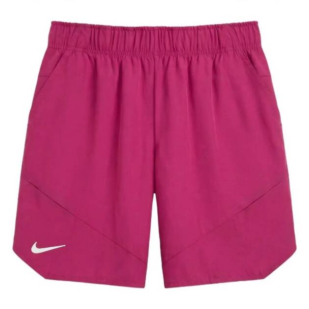 Nike Men's Court Dri-FIT Slam Tennis Shorts in Berry Fuchsia
