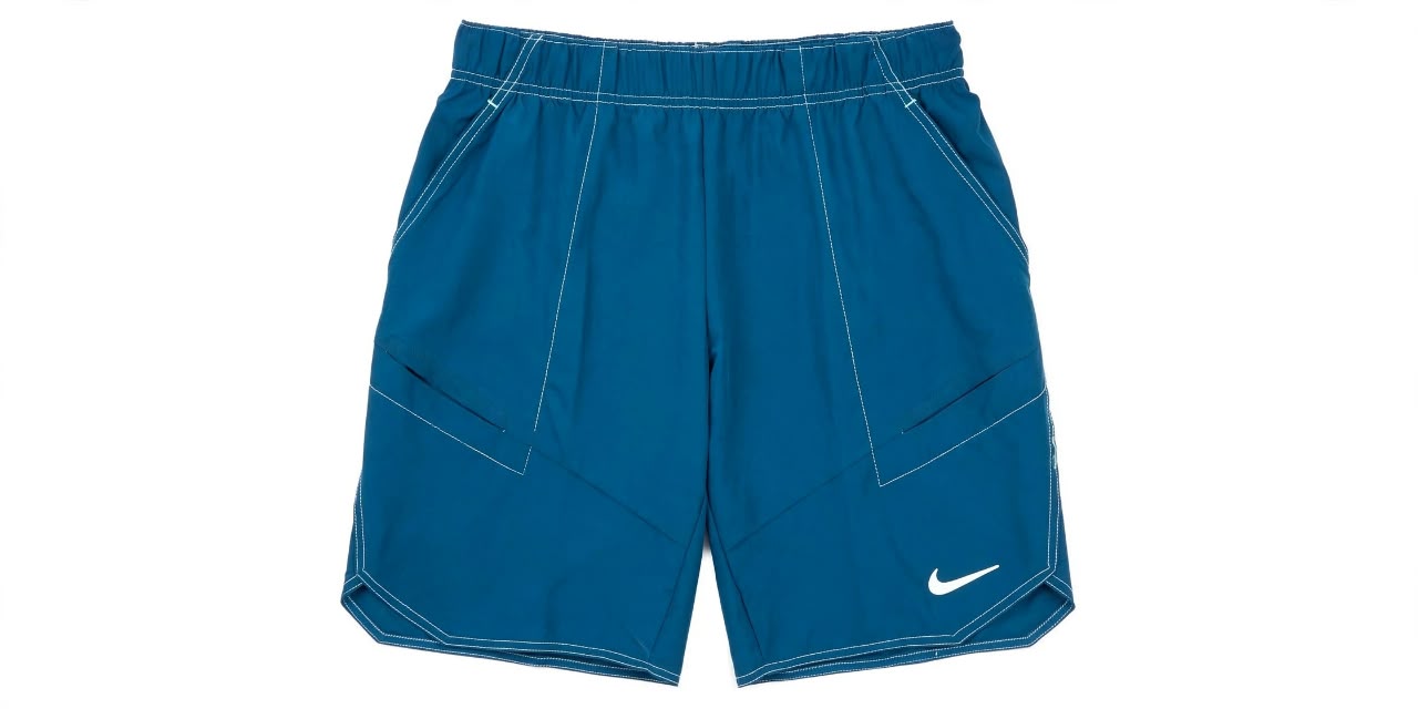 Nike Men's Court Dri-FIT Slam Tennis Shorts in Valerian Blue