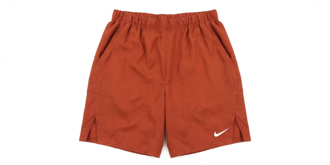 Nike Men's Court Dri-FIT Victory Tennis Shorts in Burnt Rust